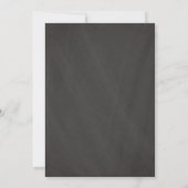 警察の誕生日招待状 警察の招待状 招待状 (裏面)