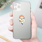 警察の警察官としてのキノコ シール (スマートフォン)