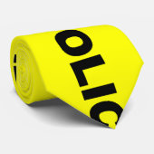 警察の警戒線はテープタイを交差させません ネクタイ (ロール)