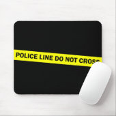 警察の警戒線は交差しません マウスパッド (マウス)