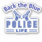 警察の贈り物 シール (正面)