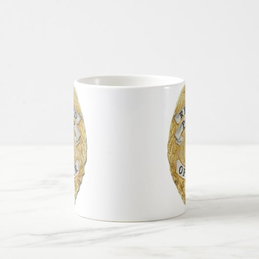 警察の退職したなマグ コーヒーマグカップ (中央)