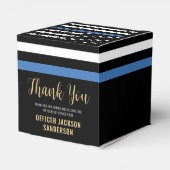 警察の退職シンブルーライン法執行部 フェイバーボックス (裏面サイド)