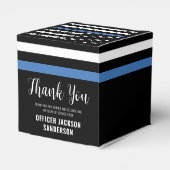 警察の退職シンブルーライン法執行部 フェイバーボックス (裏面サイド)