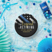 警察の退職シンブルーライン法執行部 ペーパーボウル (パーティー)