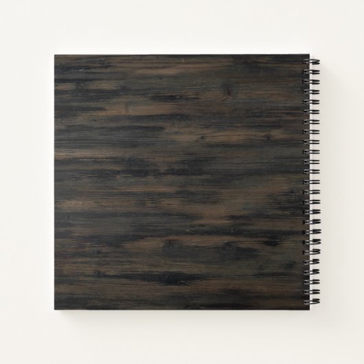 警察の退職パーソナライズされた写真アメリカ国旗 ノートブック (裏面)