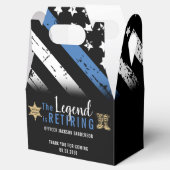 警察の退職ブルーライン旗法執行部 フェイバーボックス (オープン)