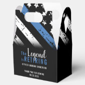 警察の退職ブルーライン旗法執行部 フェイバーボックス (オープン)