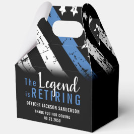 警察の退職ブルーライン旗法執行部 フェイバーボックス