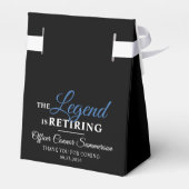 警察の退職ブルーライン旗法執行部 フェイバーボックス (裏面サイド)