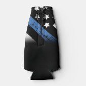 警察の退職ブルーライン旗法執行部 ボトルクーラー (裏面)