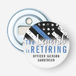 警察の退職ブルーライン旗法執行部 栓抜き