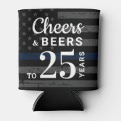 警察の退職党が優遇する線 缶クーラー (正面)