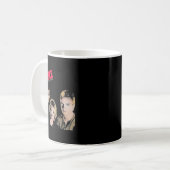 警察の金属ロックバンドをロックする コーヒーマグカップ (正面左)