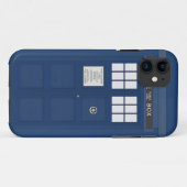 警察の電話箱のiPhone 5Sカバー Case-Mate iPhoneケース (裏面(横))