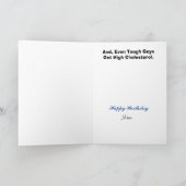 警察のSWAT役員のおもしろい誕生日 カード (内部)