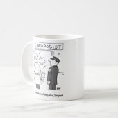 警察はチロポジストの侵入を調査する コーヒーマグカップ (正面左)