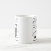 警察はチロポジストの侵入を調査する コーヒーマグカップ (中央)