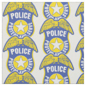 警察はバッジを保護し、機能します ファブリック (見本)