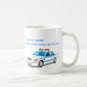 警察はマグに調子を合わせます コーヒーマグカップ