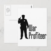 警察は戦争を起こす者だ ポストカード (正面/裏面)