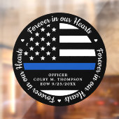 警察は永遠に私たちのハートで追悼 ウィンドウサイン (シート2)