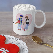 警察は私のマグカップになる コーヒーマグカップ