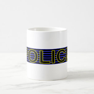 警察は襲います コーヒーマグカップ
