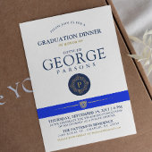 警察をテーマにしたイベント |ディナーモノグラム招待状 招待状