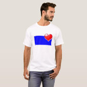 警察を支援する Tシャツ (正面フル)