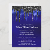 警察エレガント退職 招待状 (正面)