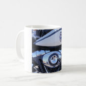 "警察オートバイ力" コーヒーマグカップ (正面左)