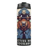 警察カスタム員向けパパ夫 タンブラー (正面)