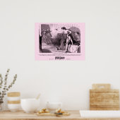 警察ガゼットのポスタ結婚ー ポスター (キッチン)