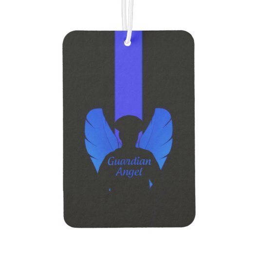 警察ガーディアンエンジェルシンブルーライン カーエアーフレッシュナー (裏面)