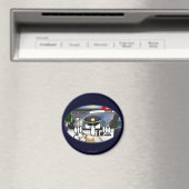 警察キルロイ磁石 マグネット (インサイチュ (食洗機))