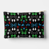 警察クリスマス装飾品 アクセサリーポーチ (裏面)