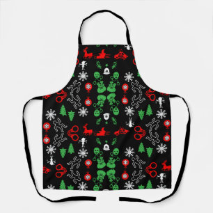警察クリスマス装飾品 エプロン