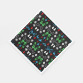 警察クリスマス装飾品 スタンダードランチョンナプキン (角)