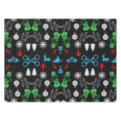 警察クリスマス装飾品 テーブルクロス (正面(横))