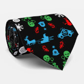 警察クリスマス装飾品 ネクタイ (ロール)