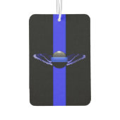 警察サポーターの細いブルーライン カーエアーフレッシュナー (裏面)