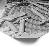 警察ショー銃の隠し場所， 1923.ヴィンテージ写真 ポスター (角)