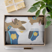 警察シリーズデザイン6 薄葉紙 (ギフト)