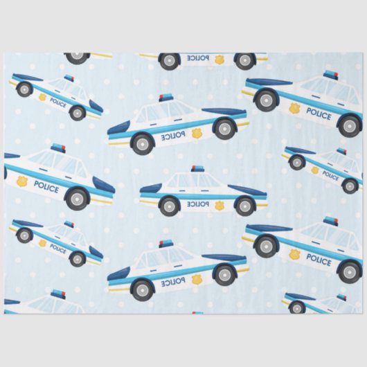 警察シリーズデザイン7 薄葉紙 (正面)