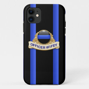 警察シンブルーライン – オフィサーWifey Tough Xtreme iPhone 11 ケース