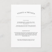 警察スタイルアメリカ国旗パーティー|イベントスモール エンクロージャーカード (裏面)