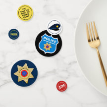 警察テーマ誕生会