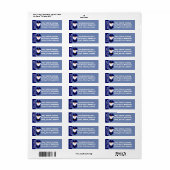 警察ナビダッド ラベル (フルシート)