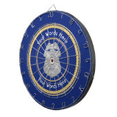 警察バッジユニバーサルシールドダーツボード ダーツボード (正面右)